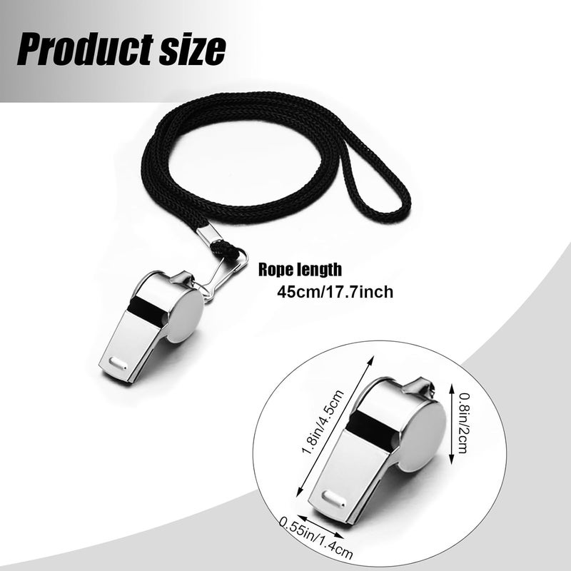 Funtery 4 Pcs Referee Costume Set Kids Referee Hat Stripe Shirt Whistle and Penalty Flag for Football Games Party Accessory - Image 5